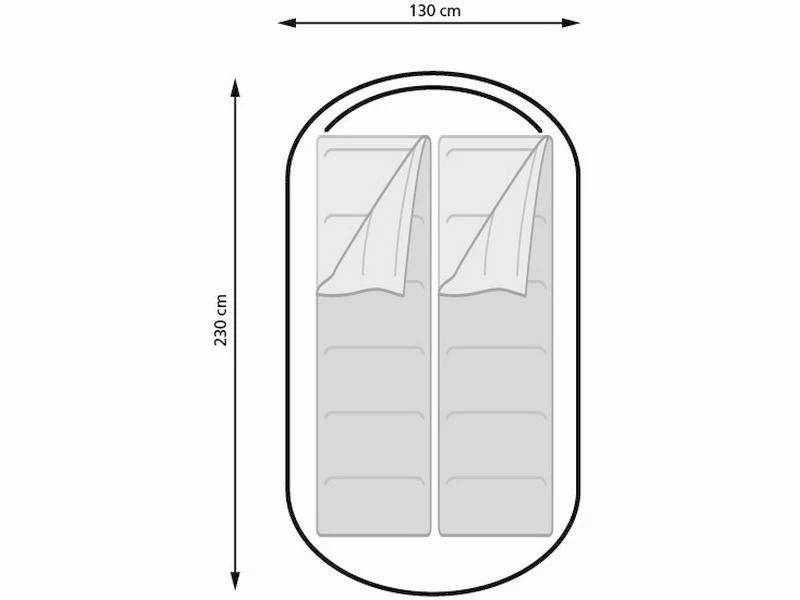 Eurotrail Pop Up Tent South Fork 2 6 Eurotrail Pop Up Tent South Fork 2 - Image 4