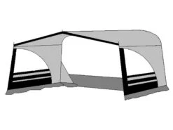 Te Velde Luifel Regenboog 240 Cm Antraciet -Kampeer Verkoop 1 3 tevelde luifel regenboog rechts antraciet 3