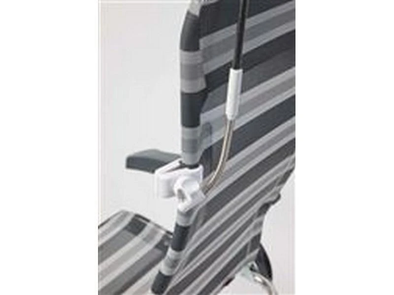 Bo-Camp Stoelparasol Universeel Ø 106cm Grijs 4 Bo-Camp Stoelparasol Universeel Ø 106cm Grijs - Image 2