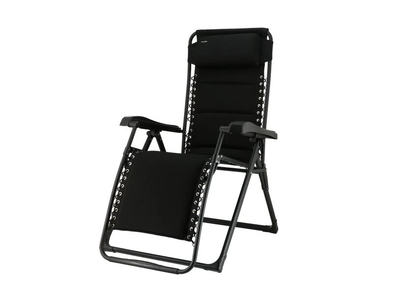Travellife Barletta Stoel Relax Zwart 5 Travellife Barletta Stoel Relax Zwart - Afbeelding 3