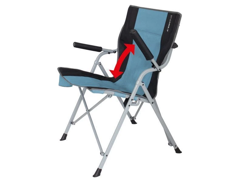 Eurotrail Vouwstoel Arras Staal Blauw-zwart 5 Eurotrail Vouwstoel Arras Staal Blauw-zwart - Image 3