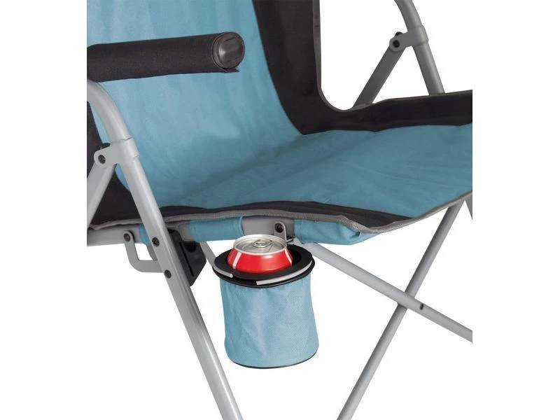 Eurotrail Vouwstoel Arras Staal Blauw-zwart 6 Eurotrail Vouwstoel Arras Staal Blauw-zwart - Image 4