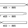 Umefa Campking Verandastang Aluminium 25-22 Mm 170-260 Cm