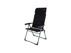 Crespo Standenstoel AP-213 Air Deluxe Compact Zwart 80 -Kampeer Verkoop 114 1 crespo kampeerstoel ap 213 air deluxe compact zwart 80 zijkant links 1148012
