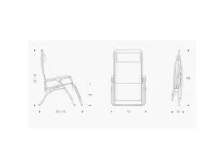 Lafuma RSXA Clip Batyline XL Relaxstoel Zwart -Kampeer Verkoop 17 3 lafuma rsxa clip batyline xl relaxstoel zwart lfm2040 8551