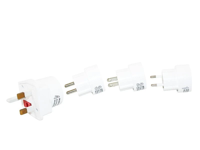 Haba Wereld-adapter Set Van 4 Stekkers 3 Haba Wereld-adapter Set Van 4 Stekkers
