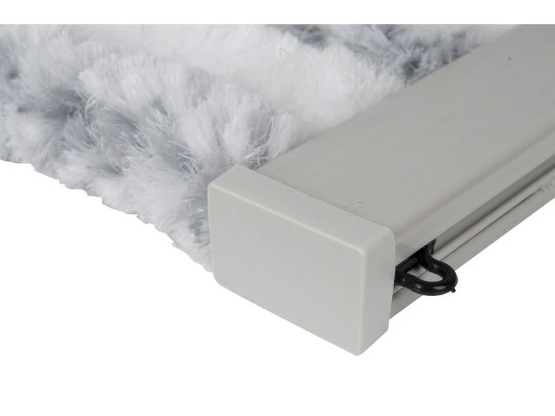 Arisol Vliegengordijn 'kattenstaart' Grijs-wit Melange 5 Arisol Vliegengordijn 'kattenstaart' Grijs-wit Melange - Image 3