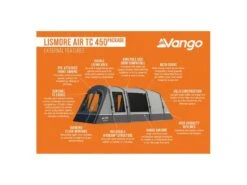 Vango Opblaasbare Tent Lismore Air Tc 450 Package -Kampeer Verkoop 19 3 vango opblaasbare tent lismore air tc 450 package eigenschappen buitenkant tetlisatc000001