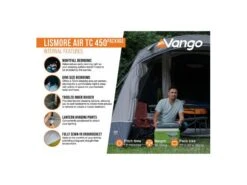 Vango Opblaasbare Tent Lismore Air Tc 450 Package -Kampeer Verkoop 19 4 vango opblaasbare tent lismore air tc 450 package eigenschappen binnenkant tetlisatc000001