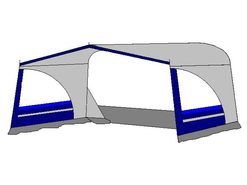 Te Velde Luifel Regenboog 240 Cm Blauw 6 Te Velde Luifel Regenboog 240 Cm Blauw - Image 4