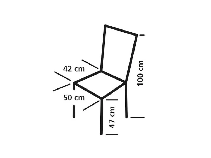 Eurotrail Vouwstoel Lyon Alu Zwart-Grijs 6 Eurotrail Vouwstoel Lyon Alu Zwart-Grijs - Image 4