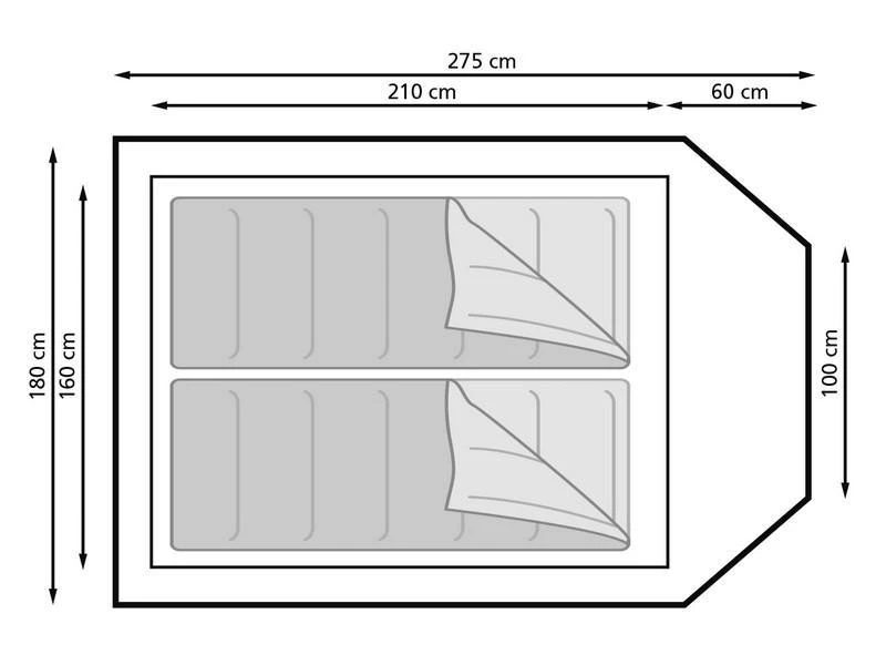 Eurotrail Koepeltent Utah 2 Katoen-polyester 5 Eurotrail Koepeltent Utah 2 Katoen-polyester - Image 3
