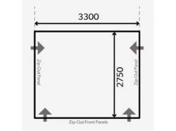 Kampa Dometic Opblaasbare Voortent Club Air All-season 330 M -Kampeer Verkoop 33 1 kampa dometic opblaasbare voortent club air all season 330 m 9120001105