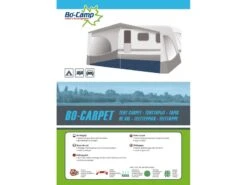Bo Camp Tenttapijt Bo-carpet Blauw -Kampeer Verkoop 38 2 bo camp tenttapijt bo carpet blauw 4218061