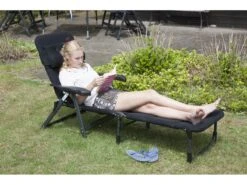 Crespo Zit Ligstoel Ap-233 Air-deluxe Zwart Kleur 80 -Kampeer Verkoop 43 5 crespo zit ligstoel ap 233 air de luxe kleur 80 zwart