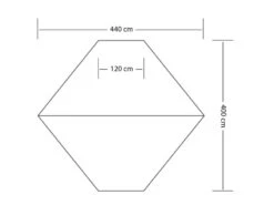 Eurotrail Tarp 5 Wing Katoen-polyester -Kampeer Verkoop 46 2 eurotrail tarp 5 wing katoen polyester ette0640 2704