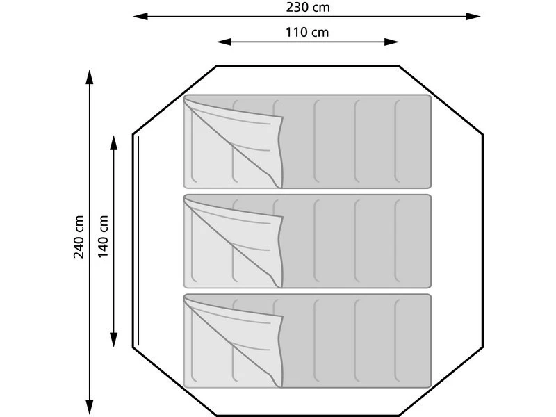 Eurotrail Pop-up Tent Jump 3 5 Eurotrail Pop-up Tent Jump 3 - Image 3