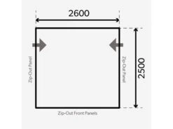 Kampa Dometic Opblaasbare Voortent Rally Air Pro 260 M -Kampeer Verkoop 56 1 kampa dometic opblaasbare voortent rally air pro 260 m 9120001128