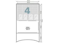Eurotrail Opblaastent Kentucky BTC Air -Kampeer Verkoop 57 3 eurotrail opblaastent kentucky btc air plattegrond ette1126 2701