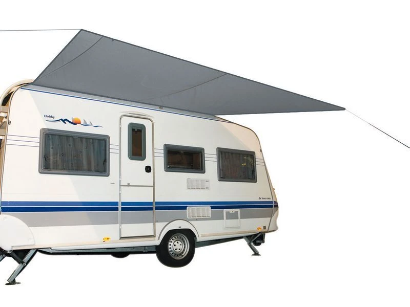 Bo-Camp Caravanluifel Travel S Grijs 3 Bo-Camp Caravanluifel Travel S Grijs