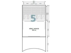 Eurotrail Opblaastent Mount Baker Btc Air -Kampeer Verkoop 59 3 eurotrail opblaastent mount baker plattegrond ette1131 2704