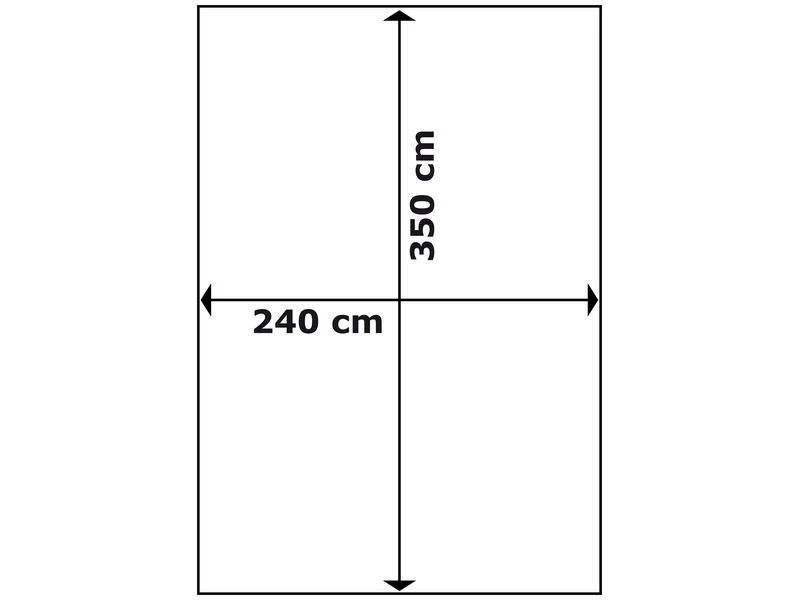 Bo-Camp Caravanluifel Travel M Grijs 4 Bo-Camp Caravanluifel Travel M Grijs - Image 2