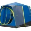 Coleman Familie Tent Octagon Blue-lime -Kampeer Verkoop 64 0 coleman familie tent octagon blue lime 2000035750