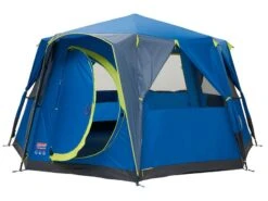 Coleman Familie Tent Octagon Blue-lime -Kampeer Verkoop 64 2 coleman familie tent octagon blue lime 2000035750