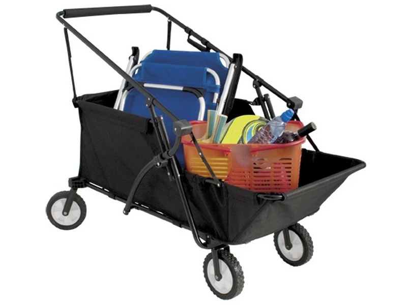 Eurotrail Caddy Bagagekar Staal Zwart 4 Eurotrail Caddy Bagagekar Staal Zwart - Image 2