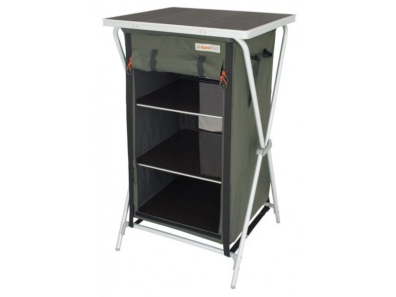 Eurotrail Opb.Kast Aubenas Klapkast Antraciet 3 Eurotrail Opb.Kast Aubenas Klapkast Antraciet