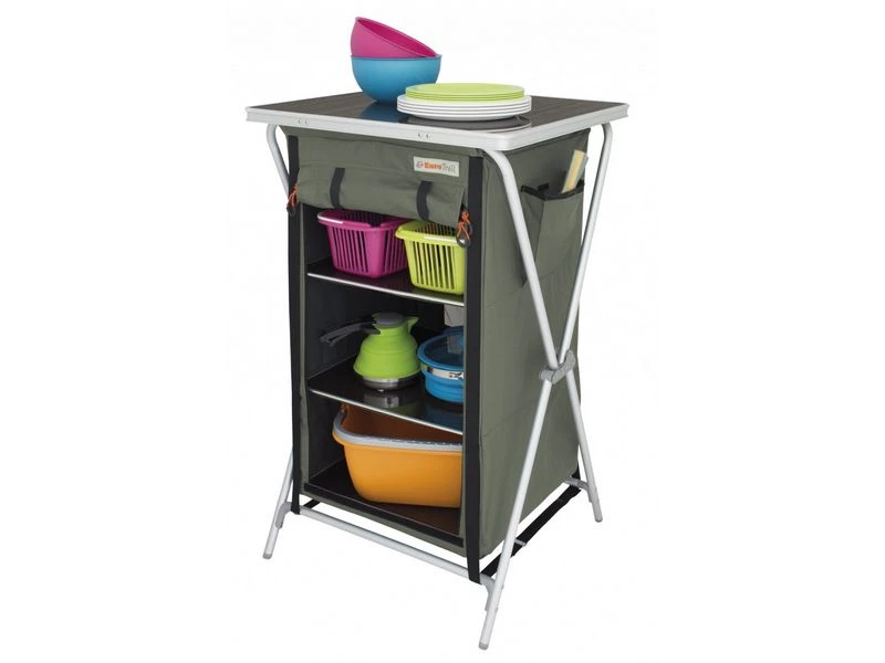 Eurotrail Opb.Kast Aubenas Klapkast Antraciet 4 Eurotrail Opb.Kast Aubenas Klapkast Antraciet - Image 2