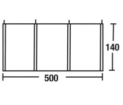 High Peak Windscherm Shirocco -Kampeer Verkoop high peak windscherm shirocco afmeting 10012 1