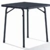 Sieger (camping) Tafel 70 X 70 Cm D.grijs Leisteen Decor. 2 Sieger (camping) Tafel 70 X 70 Cm D.grijs Leisteen Decor. -Kampeer Verkoop sieger campingtafel 70x70 d grijs leisteen decor 211 g6
