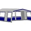 Hele Luifel Voor Voortent Aanritsbaar De Vaart Lux Serie Blauw. 1 Hele Luifel Voor Voortent Aanritsbaar De Vaart Lux Serie Blauw. -Kampeer Verkoop te velde voortenten hele luifel aanritsbaar voor voortent de vaart lux links blauw19